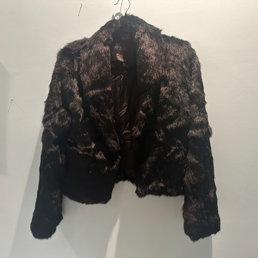 Express Faux Fur Jacket